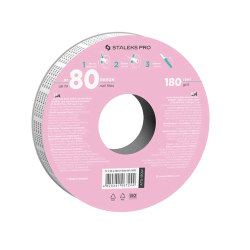 Cinta Desechable Blanca Expert Sin Estuche Plastico Staleks Pro 180