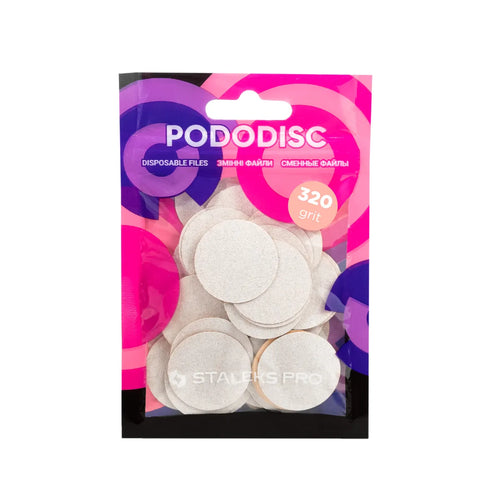 Almohadillas De Repuesto P/Pododisc L Grano 320