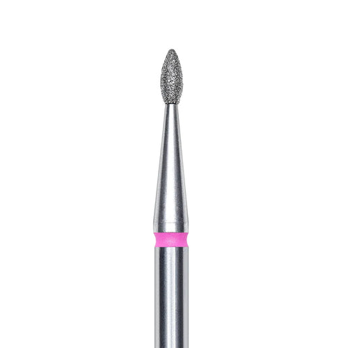 Broca Diamante Flama 1.6Mm Grano Fino Rojo