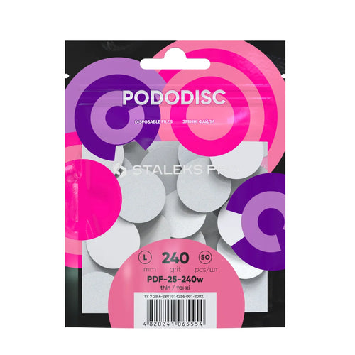 Almohadillas De Repuesto P/Pododisc L Grano 240