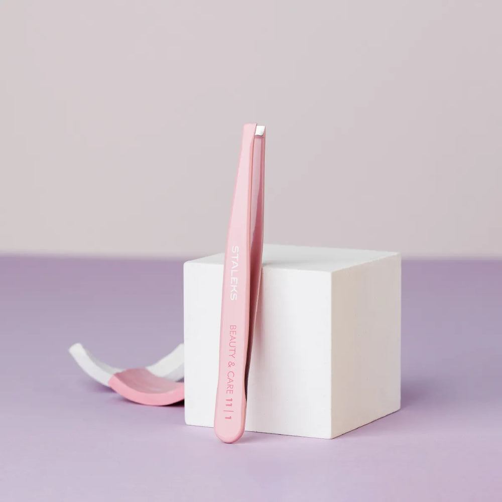 Pinza Para Cejas B&C 11 Tipo 1 Pink