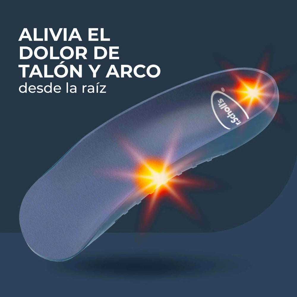 Plantillas Ortopédicas Talón y Arco - Hombre
