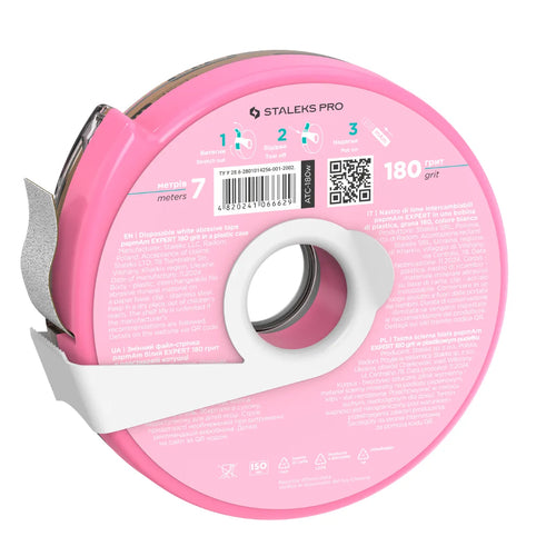 Cinta Desechable Blanca Papmam Expert En Estuche Plastico Staleks Pro 180