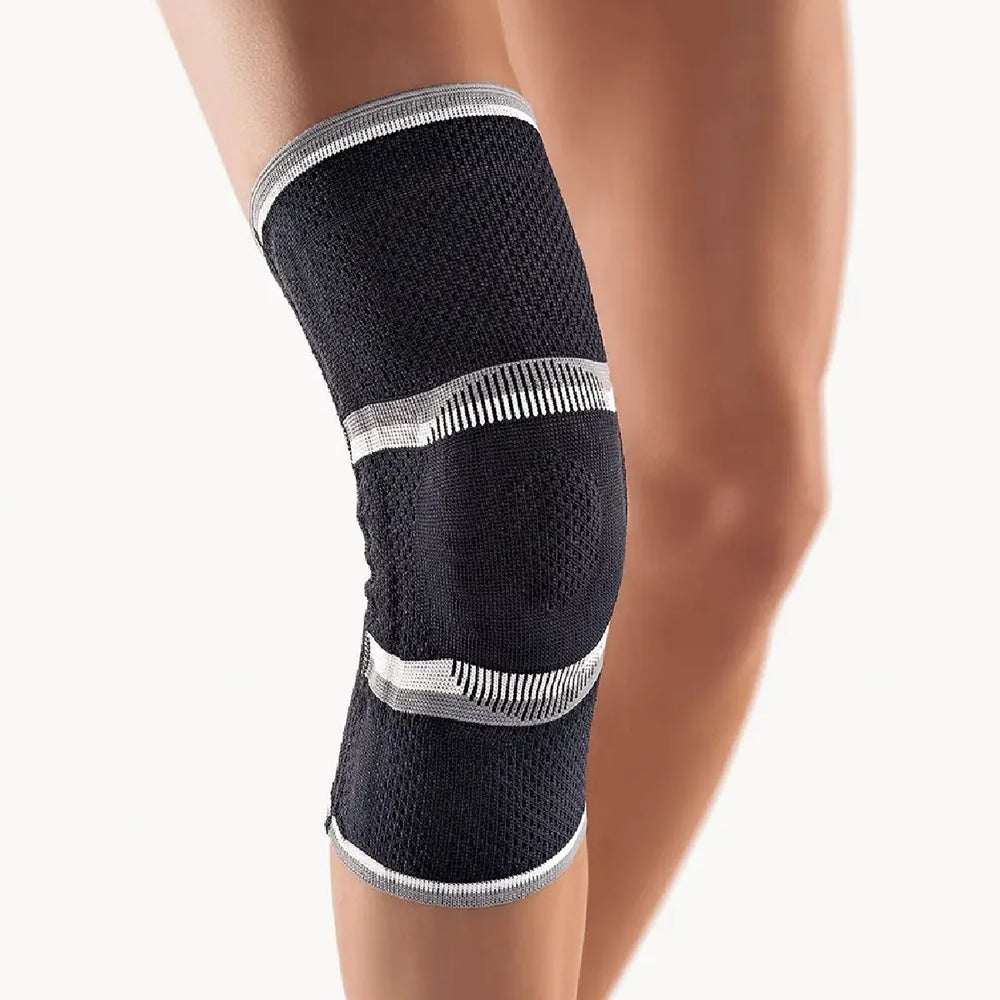 Rodillera Estabilizadora con Almohadilla BORT Stabilo® - Talla XL | Negro