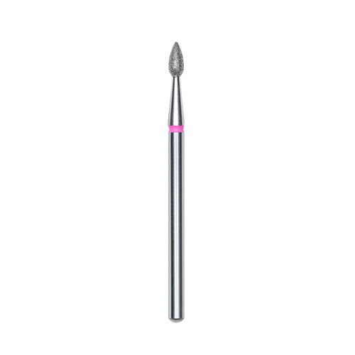 Broca Diamante Flama 2.3Mm Grano Fino Rojo