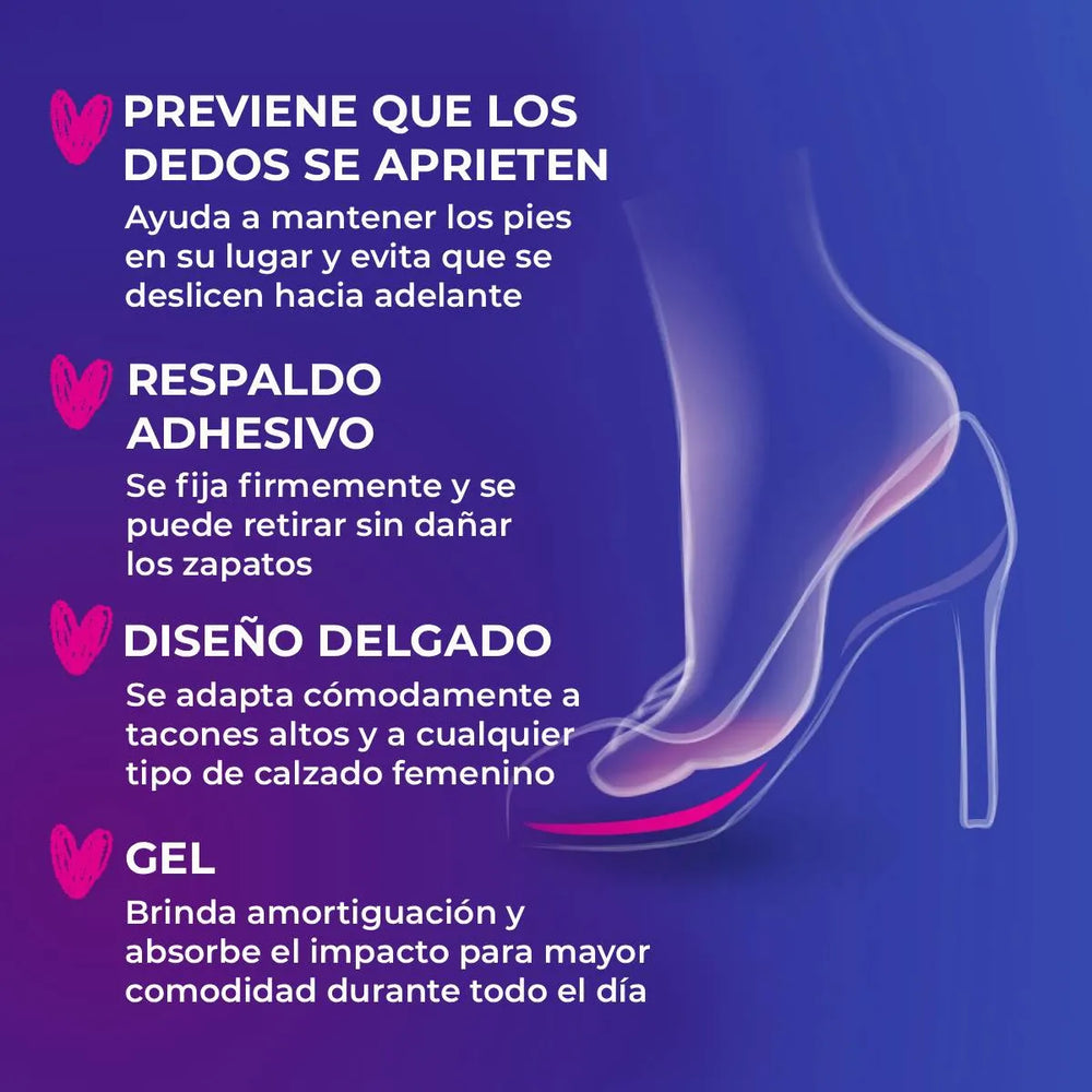 Protectores para Metatarso - Tacones Altos