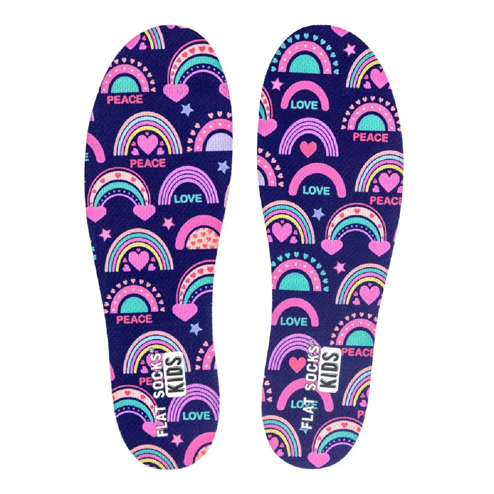 Plantillas Ultra Delgadas Kids Rainbow