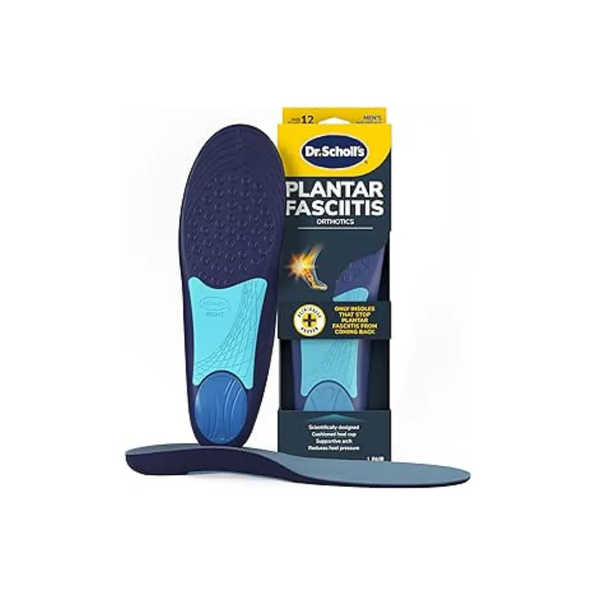 Plantillas Ortopédicas para Fascitis Plantar - Hombre