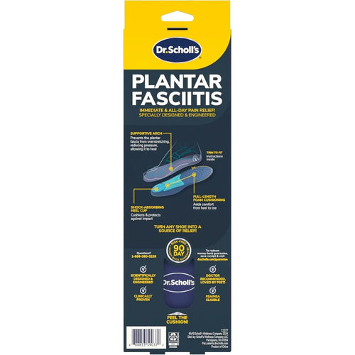 Plantillas Ortopédicas para Fascitis Plantar - Hombre