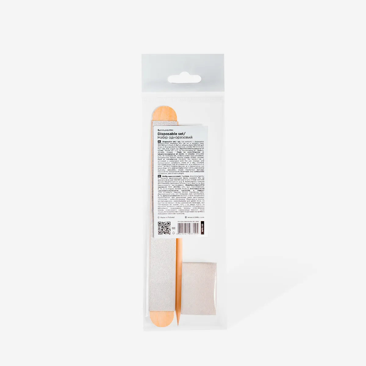 Set Desechable Expert 30 (Base-Lima-Palito)
