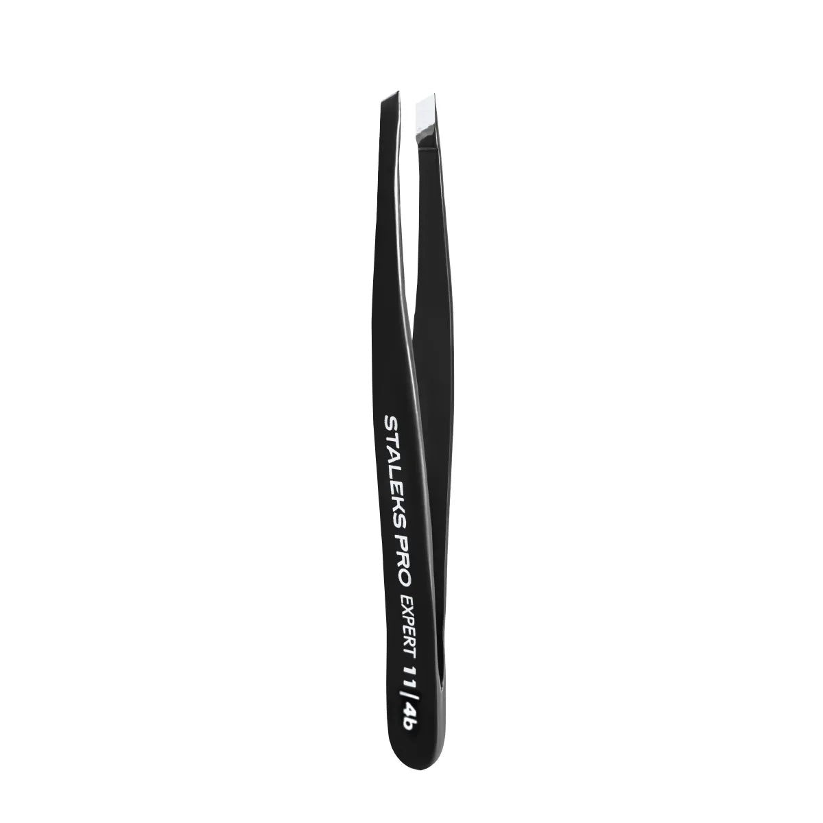 Pinza Para Cejas Negra Expert 11 Tipo 4B (Beveled)