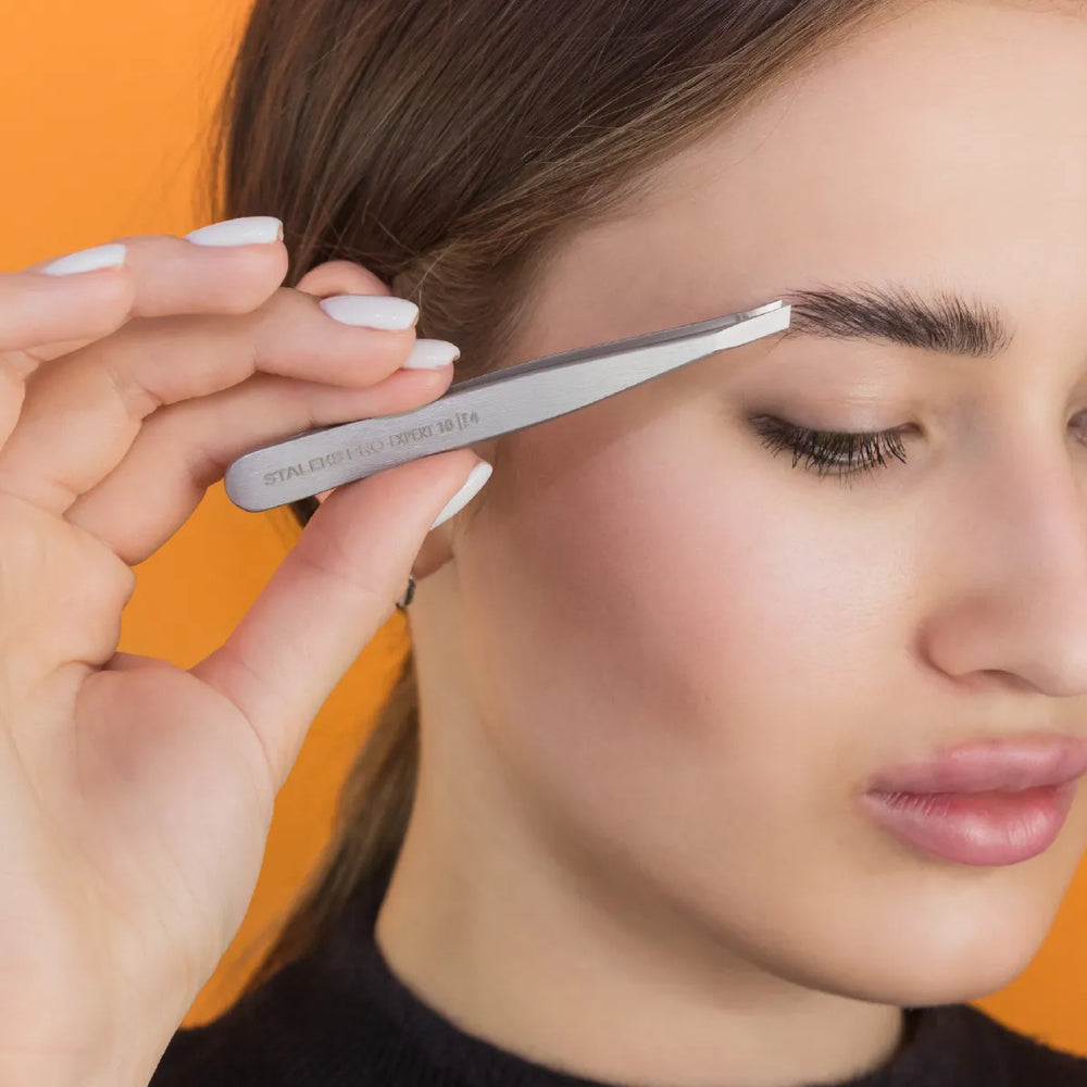 Pinza Para Cejas Expert 10 Tipo 4 (Beveled)