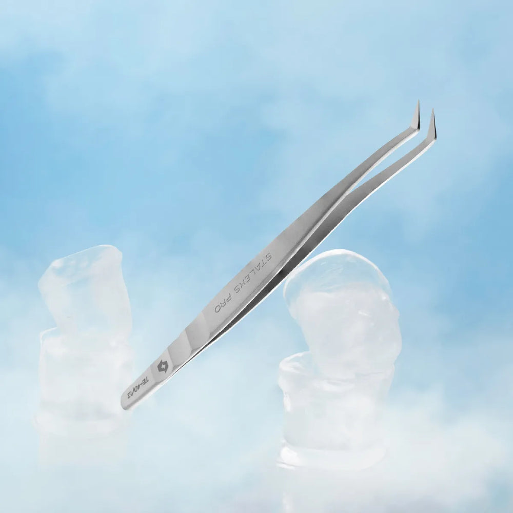 Pinza Profesional P/Pestañas Curva Expert 40 Type 12