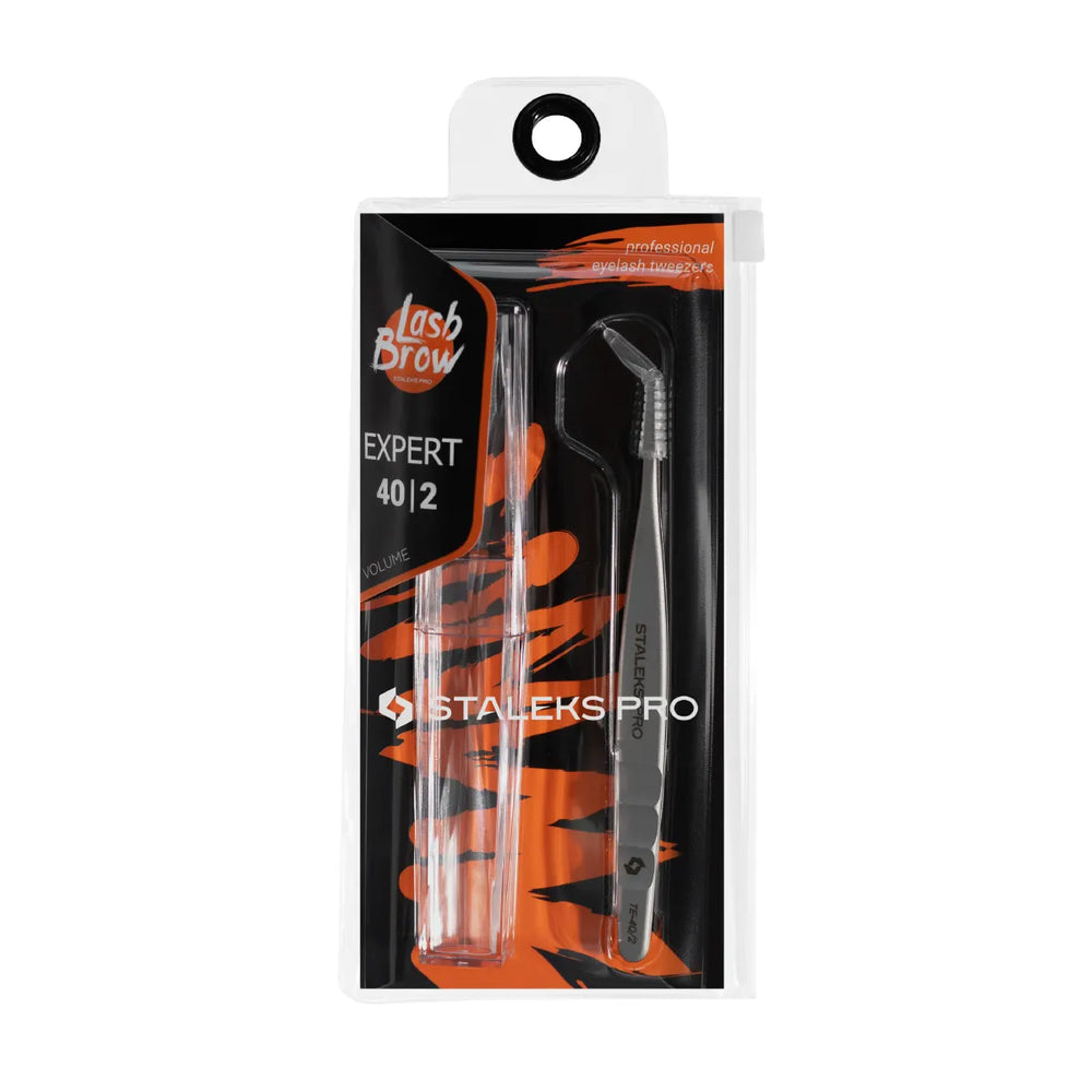 Pinza Profesional P/Pestañas L-70 Expert 40 Type 2