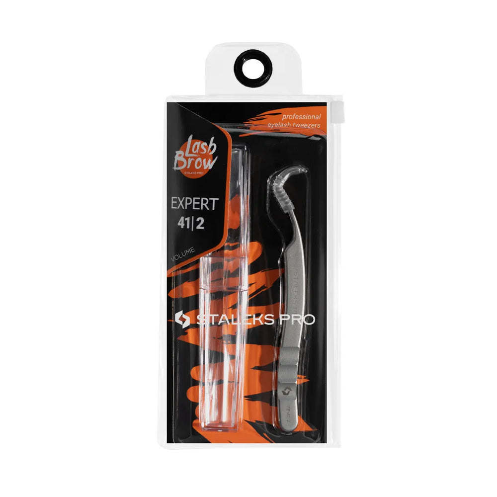Pinza Profesional P/Pestañas Recta L-40 Expert 41 Type 2